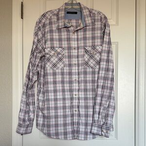 Classic Plaid Button-Down Shirt